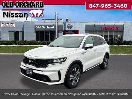 Snow White Pearl 2022 Kia Sorento Plug-In Hybrid SX Prestige