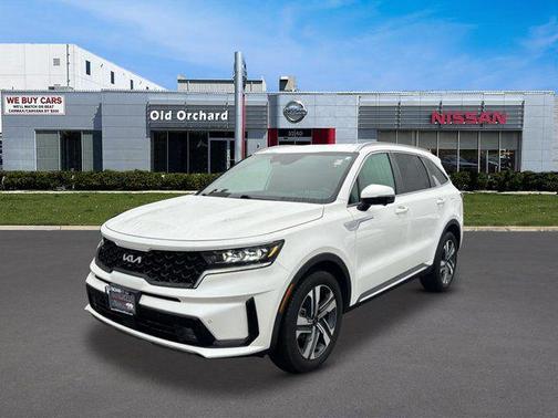 Snow White Pearl 2022 Kia Sorento Plug-In Hybrid SX Prestige