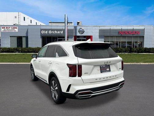 Snow White Pearl 2022 Kia Sorento Plug-In Hybrid SX Prestige