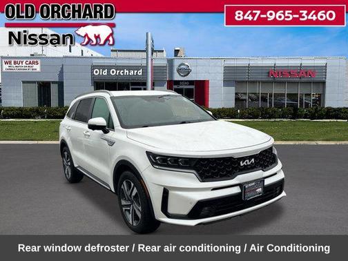 Snow White Pearl 2022 Kia Sorento Plug-In Hybrid SX Prestige