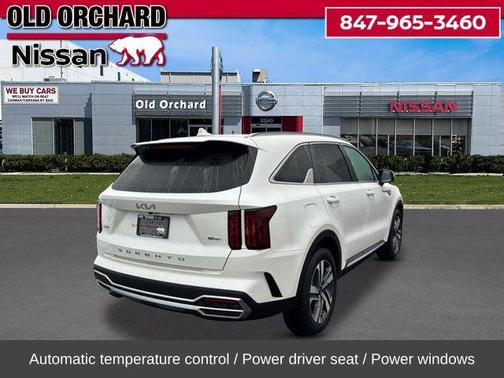 Snow White Pearl 2022 Kia Sorento Plug-In Hybrid SX Prestige