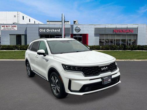 Snow White Pearl 2022 Kia Sorento Plug-In Hybrid SX Prestige