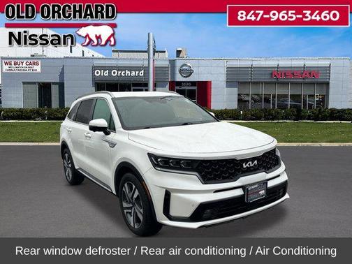 Snow White Pearl 2022 Kia Sorento Plug-In Hybrid SX Prestige