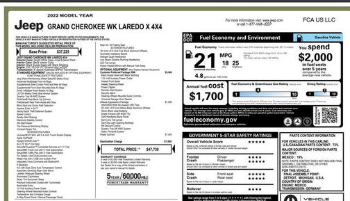 2022 Jeep Grand Cherokee Laredo