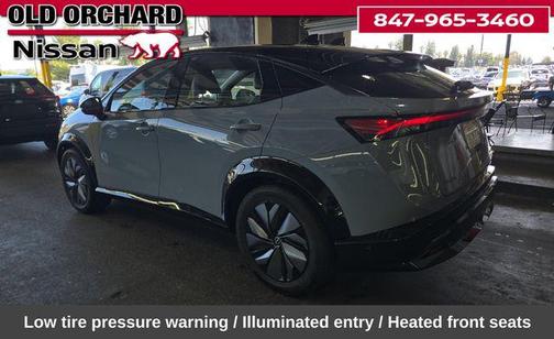 Boulder Gray Pearl/Black Diamond Pearl 2023 Nissan ARIYA PLATINUM+