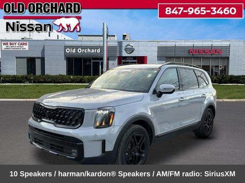 Wolf Gray 2025 Kia Telluride SX Prestige X-Line