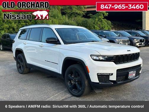 Bright White Clearcoat 2023 Jeep Grand Cherokee L Limited