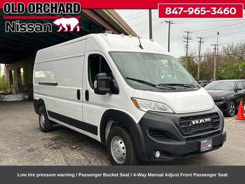 Bright White Clearcoat 2025 RAM ProMaster 2500 Tradesman