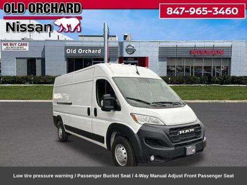 Bright White Clearcoat 2025 RAM ProMaster 2500 Tradesman