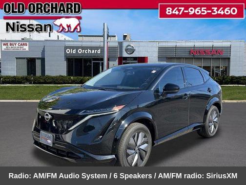 Black Diamond Pearl 2024 Nissan ARIYA ENGAGE