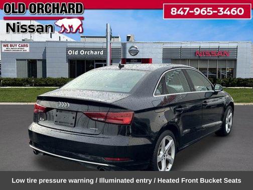 Brilliant Black 2019 Audi A3 2.0T Premium