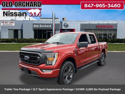 Red 2023 Ford F-150 XLT