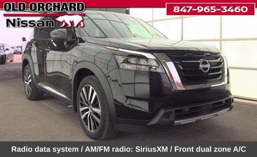 Super Black 2025 Nissan Pathfinder Platinum 4WD