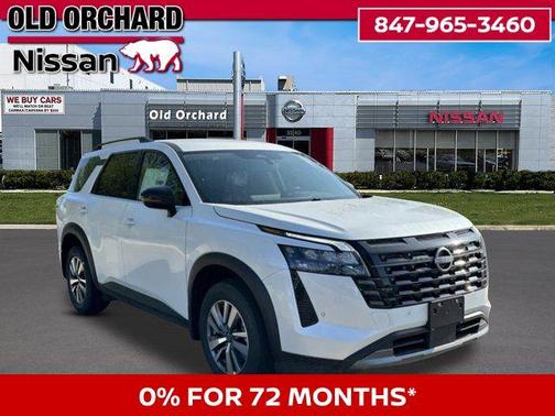 Everest White Pearl Tricoat 2026 Nissan Pathfinder SL