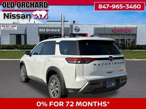 Everest White Pearl Tricoat 2026 Nissan Pathfinder SL