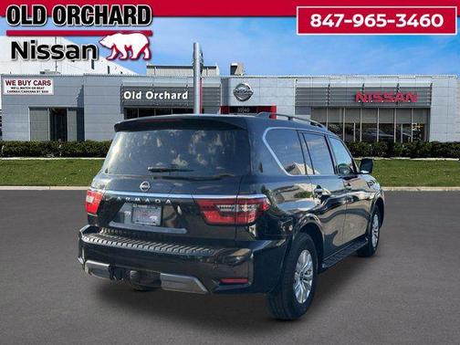 Super Black 2021 Nissan Armada SV 4WD