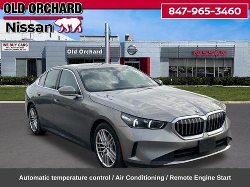 Gray Metallic 2024 BMW 530 xDrive