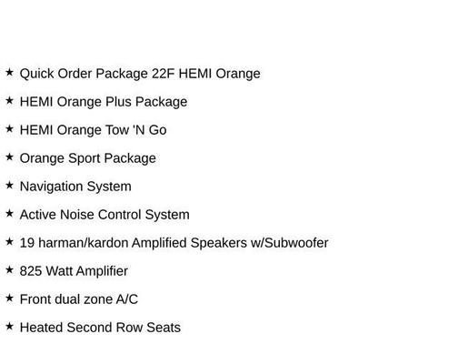 2023 Dodge Durango Hemi Orange AWD