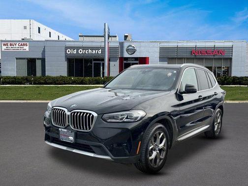 Black Sapphire Metallic 2022 BMW X3 xDrive30i