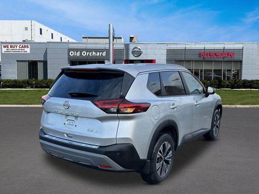 Brilliant Silver Metallic 2023 Nissan Rogue SV