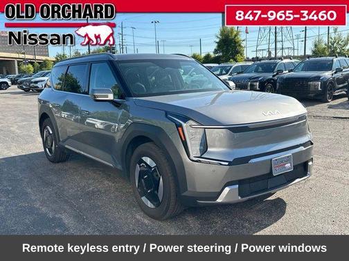 Pebble Gray 2024 Kia EV9 Wind