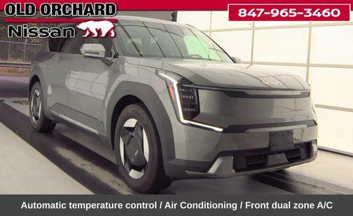 Pebble Gray 2024 Kia EV9 Wind