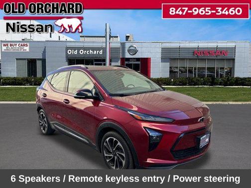 Cherry Red Tintcoat 2022 Chevrolet Bolt EUV FWD Premier