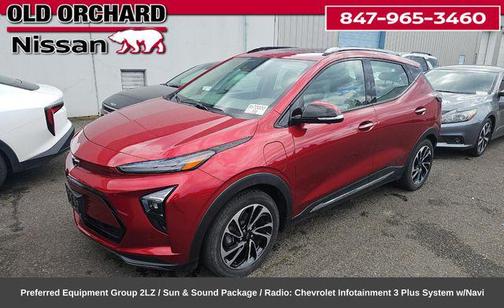 Cherry Red Tintcoat 2022 Chevrolet Bolt EUV FWD Premier