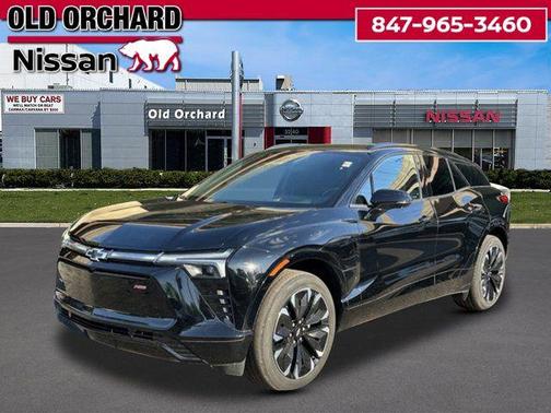 Black 2024 Chevrolet Blazer EV eAWD RS