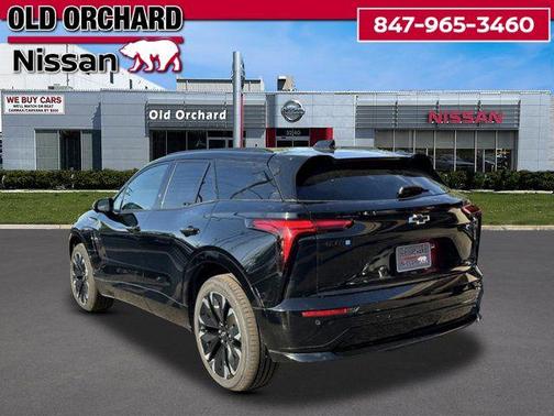 Black 2024 Chevrolet Blazer EV eAWD RS