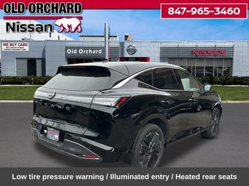 Super Black 2025 Nissan Murano Platinum