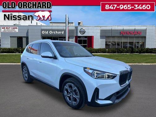 White Metallic 2023 BMW X1 xDrive28i