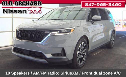 Ceramic Silver 2024 Kia Carnival EX