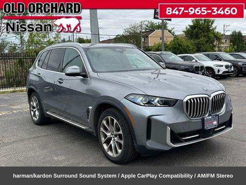 Gray Metallic 2024 BMW X5 xDrive40i