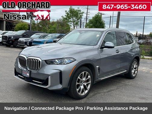 Gray Metallic 2024 BMW X5 xDrive40i