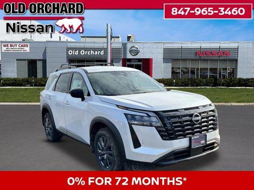 Everest White Pearl Tricoat 2026 Nissan Pathfinder SV