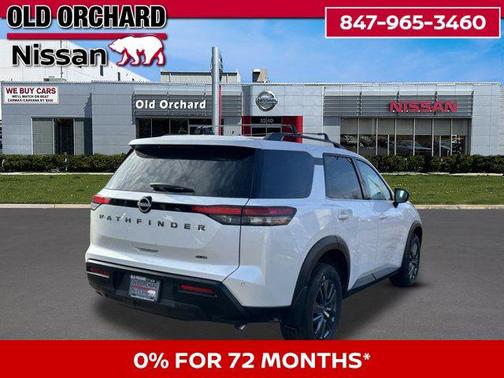 Everest White Pearl Tricoat 2026 Nissan Pathfinder SV