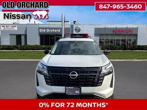 Everest White Pearl Tricoat 2026 Nissan Pathfinder SV
