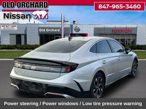 Aero Silver 2024 Hyundai SONATA SEL