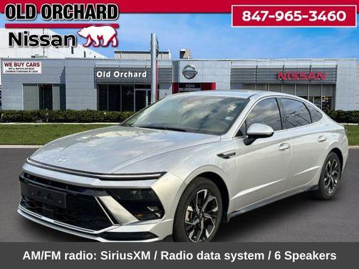 Aero Silver 2024 Hyundai SONATA SEL