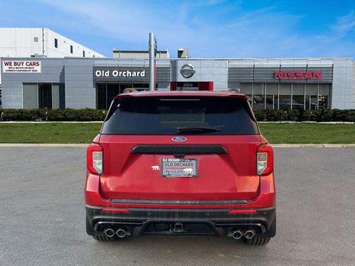 Rapid Red Metallic Tinted Clearcoat 2023 Ford Explorer ST