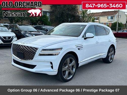 Alta White 2021 Genesis GV80 3.5T