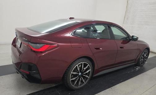 Red Metallic 2023 BMW i4 Gran Coupe M50