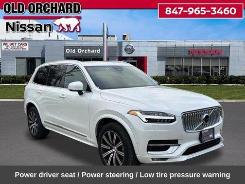 White 2025 Volvo XC90 B6 Plus 7-Seater