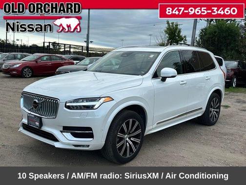 White 2025 Volvo XC90 B6 Plus 7-Seater