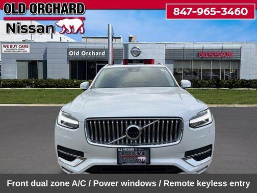 White 2025 Volvo XC90 B6 Plus 7-Seater