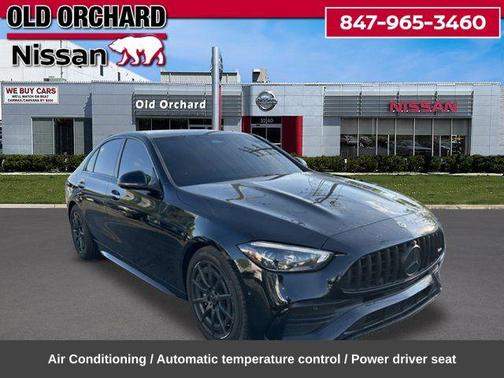 Black 2023 Mercedes-Benz AMG C 43 4MATIC