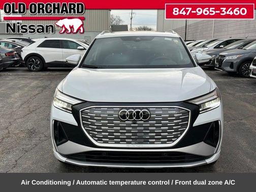 Glacier White 2023 Audi Q4 e-tron Premium Plus 50 quattro