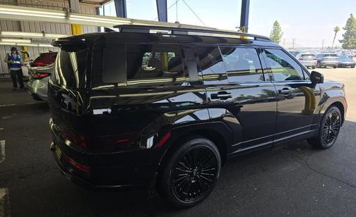 Phantom Black 2025 Hyundai SANTA FE HEV Calligraphy