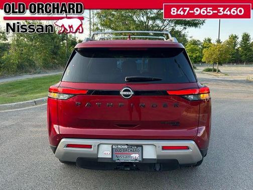 Scarlet Ember Tintcoat 2023 Nissan Pathfinder Platinum 4WD